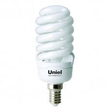 Лампа энергосберегающая Uniel (05254) E14 20W 4000K спираль матовая ESL-S41-20/4000/E14